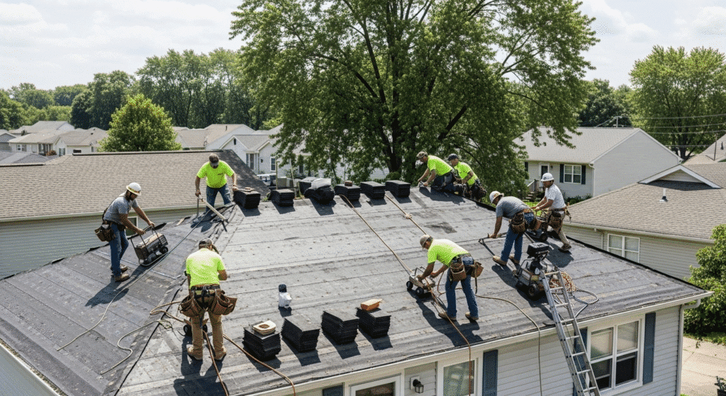property management roof repair