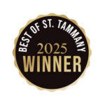 Best Roofer and Best of St. Tammany Badge